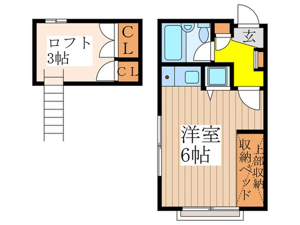 メゾン三鷹の物件間取画像